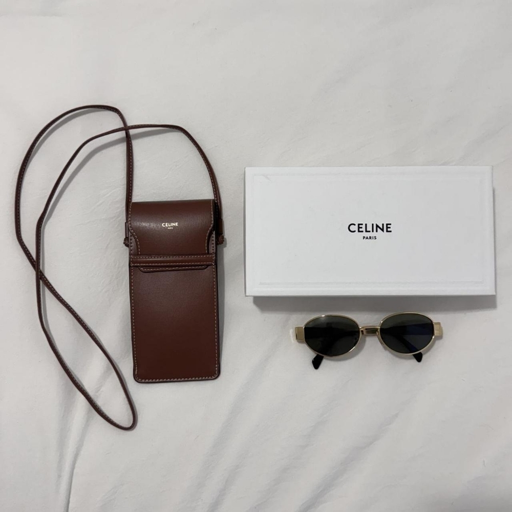 Celine Triomphe Metal Sunglasses